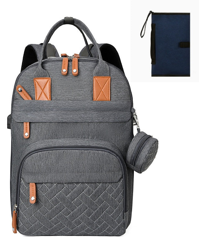 Cocon Mobile sac à langer coloris bleu