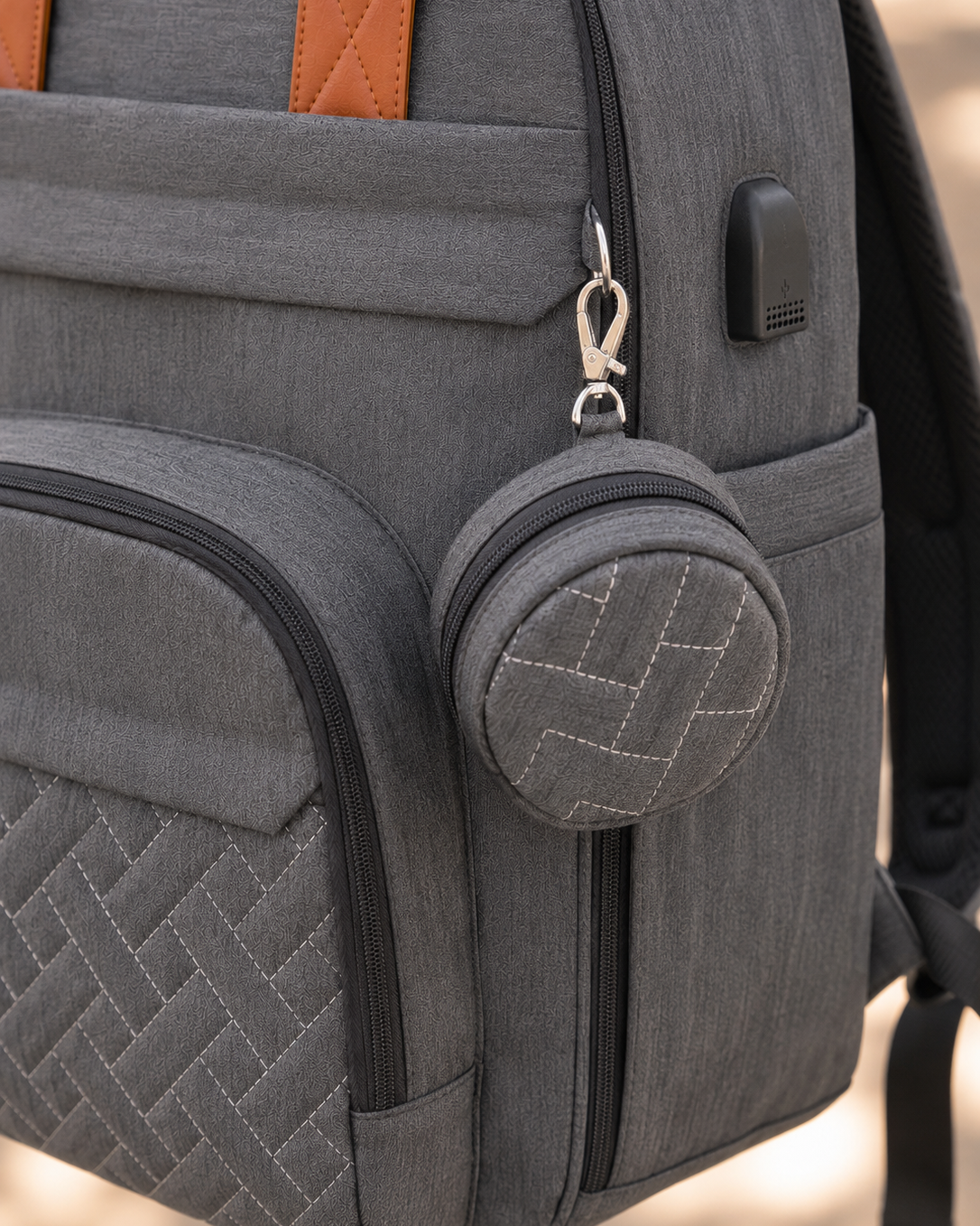 Sac à langer Coconette compartiments sec et humide