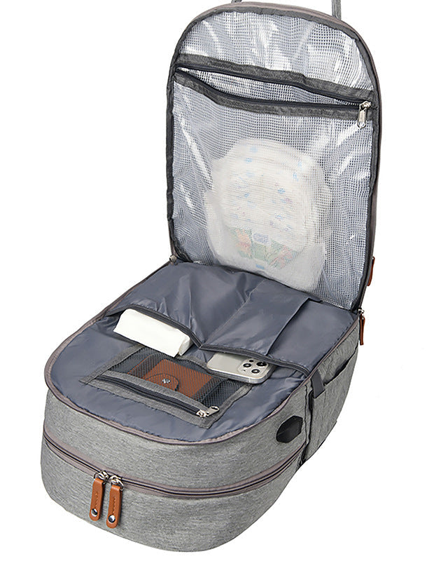 Cocon Mobile sac à langer coloris rose