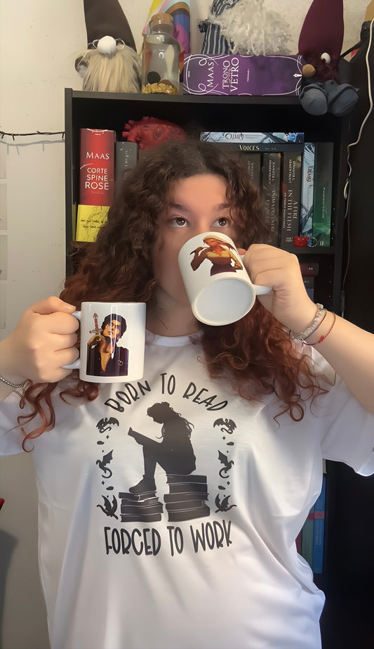 T-shirt “Born to read”