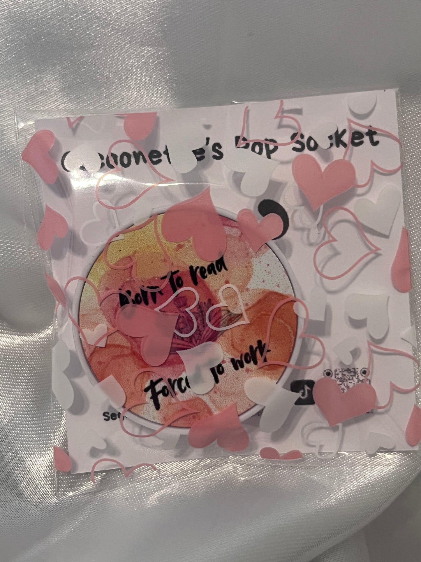 Pop socket fantasy Born to read